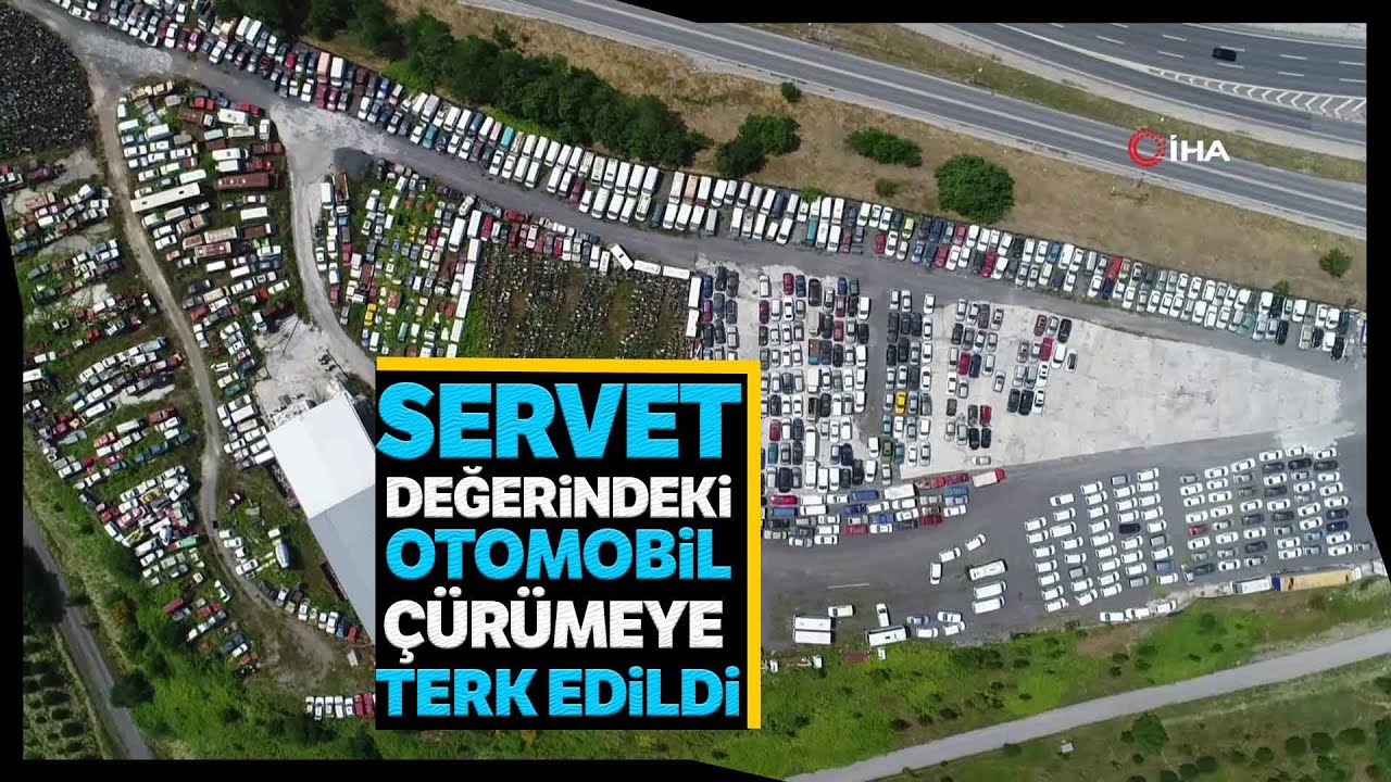 İstanbul’daki Araç Mezarlığı Hollywood Filmlerini Anımsattı