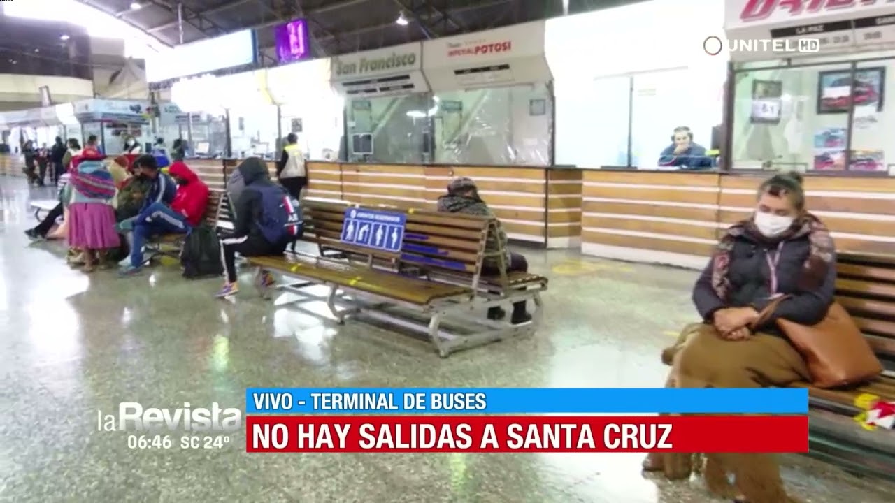 Hay viajes a Oruro y La Paz en la terminal de Cochabamba, salidas a Santa Cruz están suspendidas