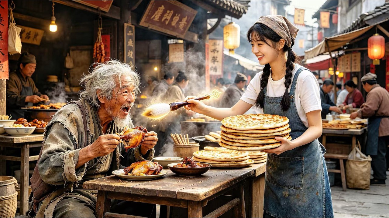 She Fed a Beggar for 7 Days&mdash;On Day 7, He Gave Her a Magic Brush That Changed Her Life!