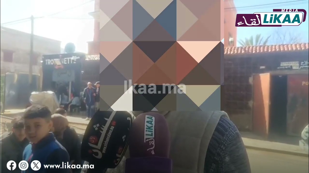 شوف آش واقع لفيلا بعين السبع بالدارالبيضاء… جا طاشرون حفر حدانا وريب لينا دار وولينا عايشين فالزنقة!