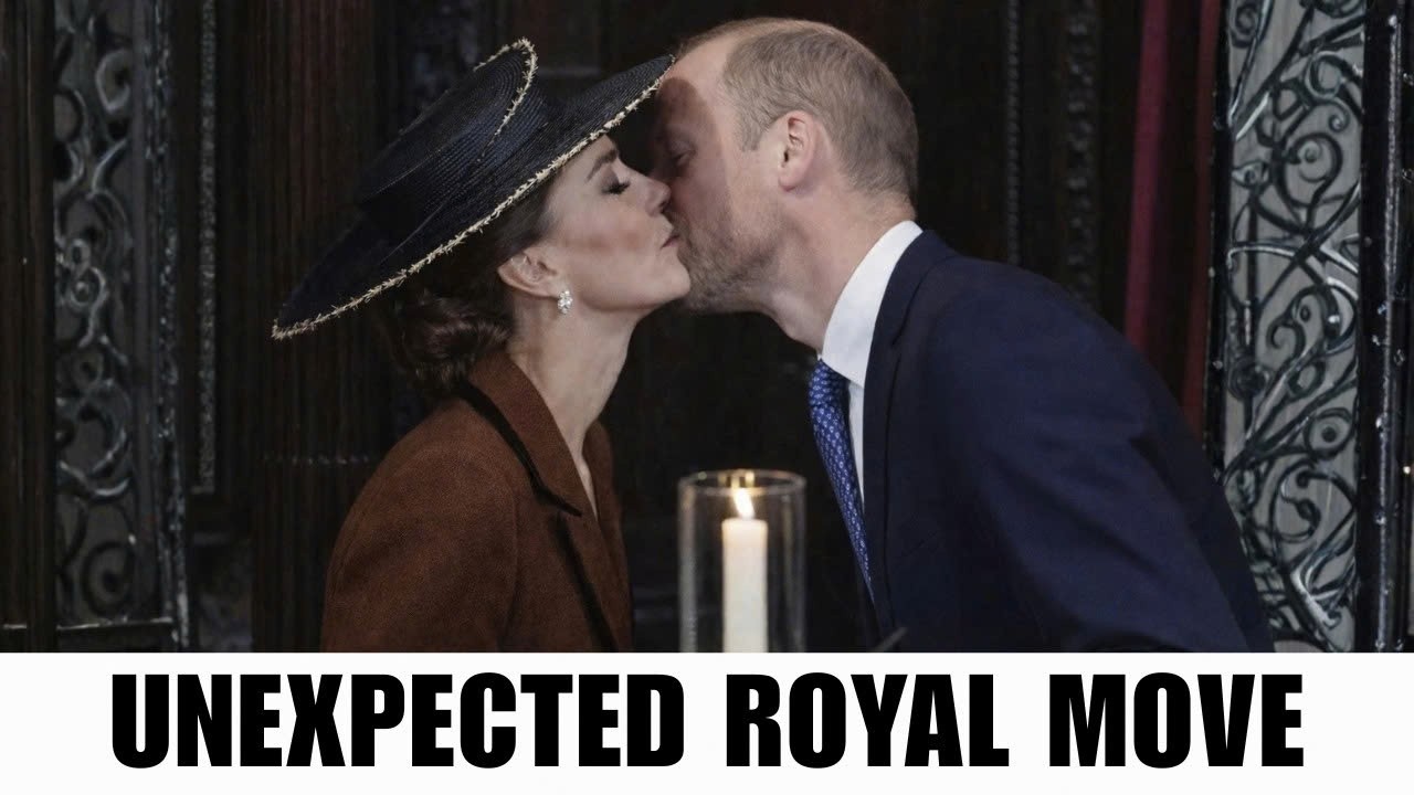 Moment, w kt&oacute;rym Catherine wykonała niezwykły gest podczas nabożeństwa z Williamem