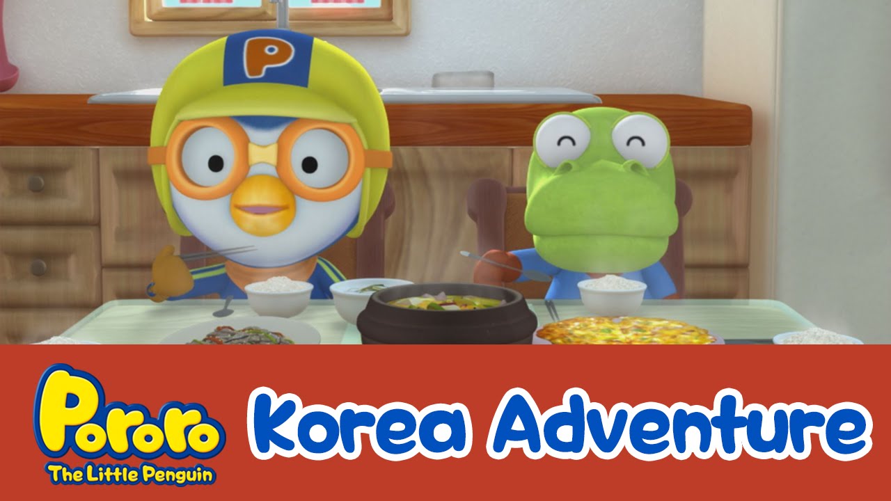 [Pororo's Adventure to Korea] #1~4 Compilation (15mins)