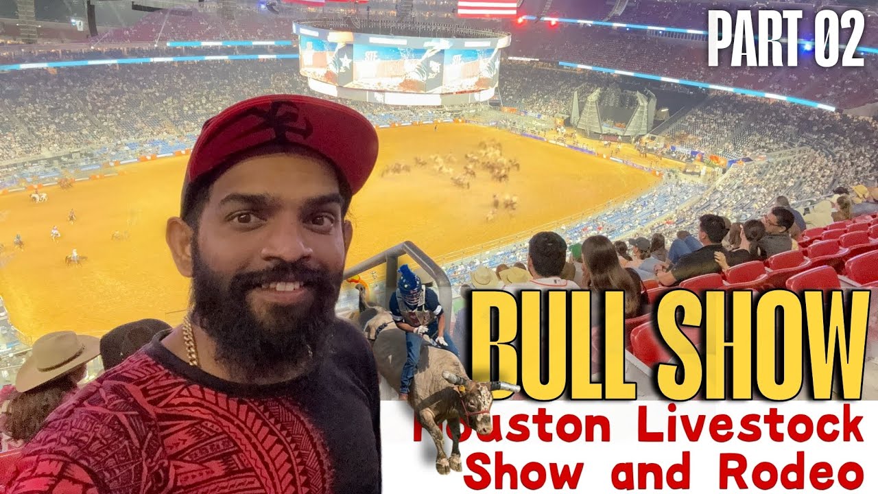 INSIDE THE HOUSTON RODEO 2025! Bull Riding, Calf Scramble & More (Sinhala) | Prave's Vlogs