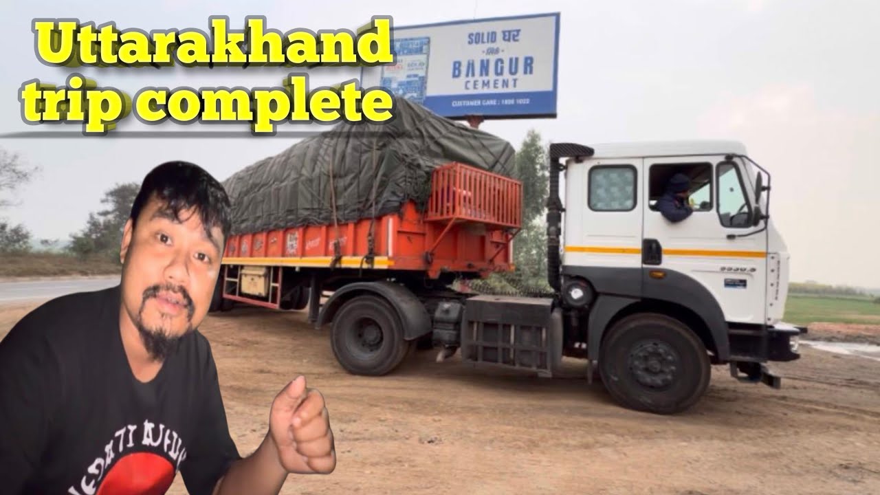 खाना बनाउनु खोज्दा ग्यास खतम 😄 | UTTARAKHAND TRIP COMPLETE 🚛 | #vlog #bijayvlog 