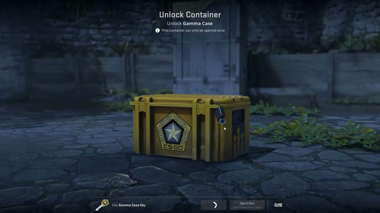 Opening a CS2 case until a Gold appears.... DAY 868