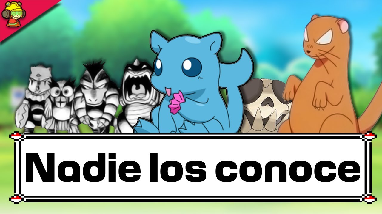 Pokémon que probablemente no conocías