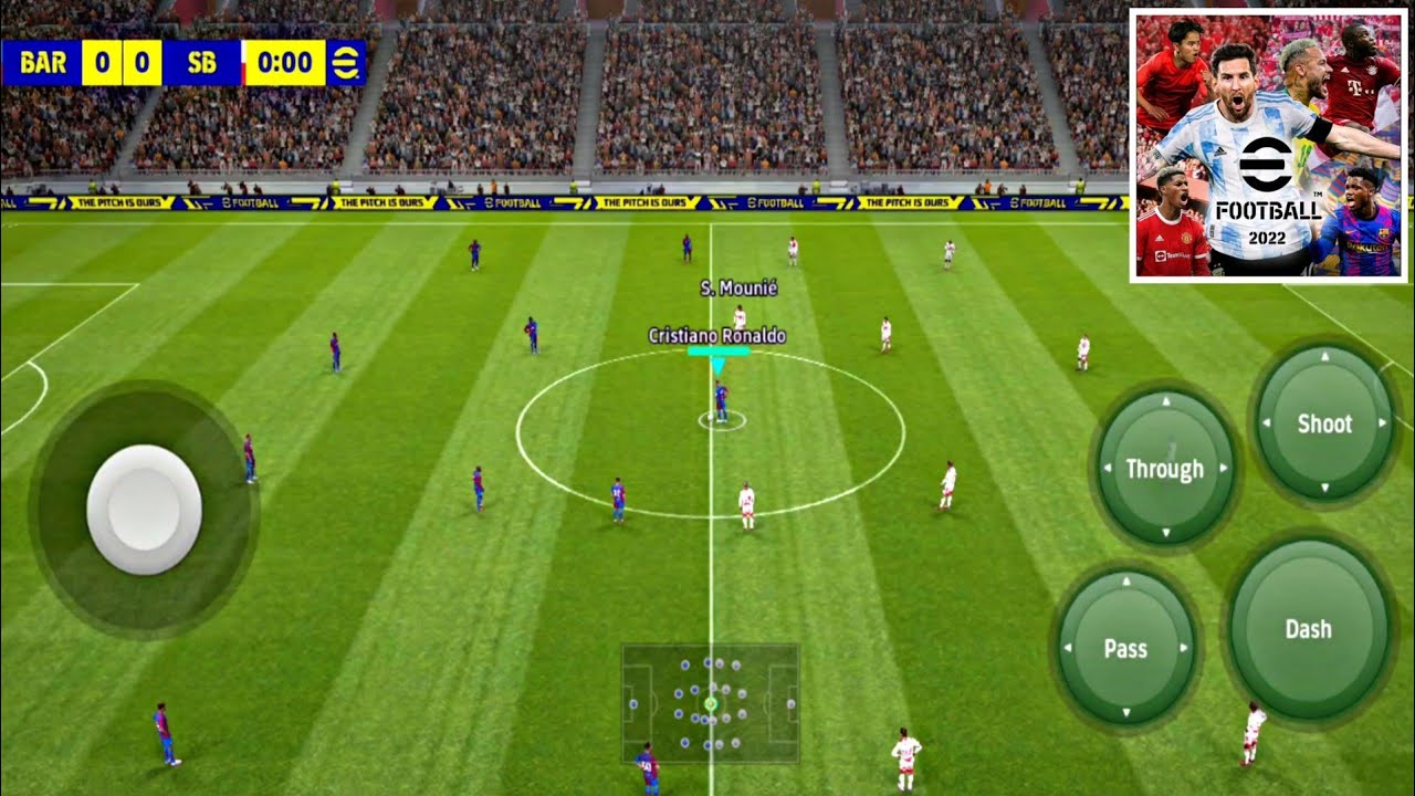 EFOOTBALL 2022 MOBILE | FIRST GAMEPLAY