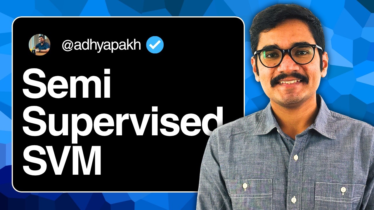 Machine Learning | Semi-Supervised SVM (S3VM/TSVM)