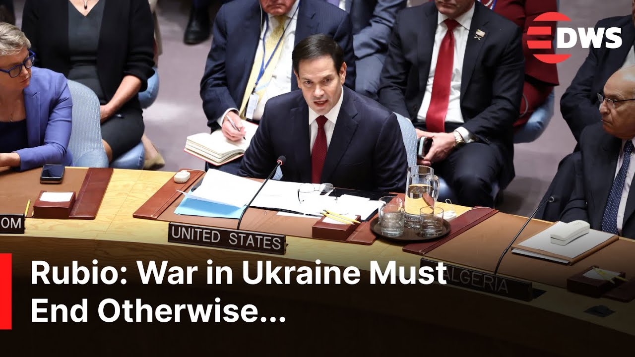 FULL SPEECH: U.S. Sec. Marco Rubio Issues Strong Warning to Russia Over Ukraine Conflict | AC1E