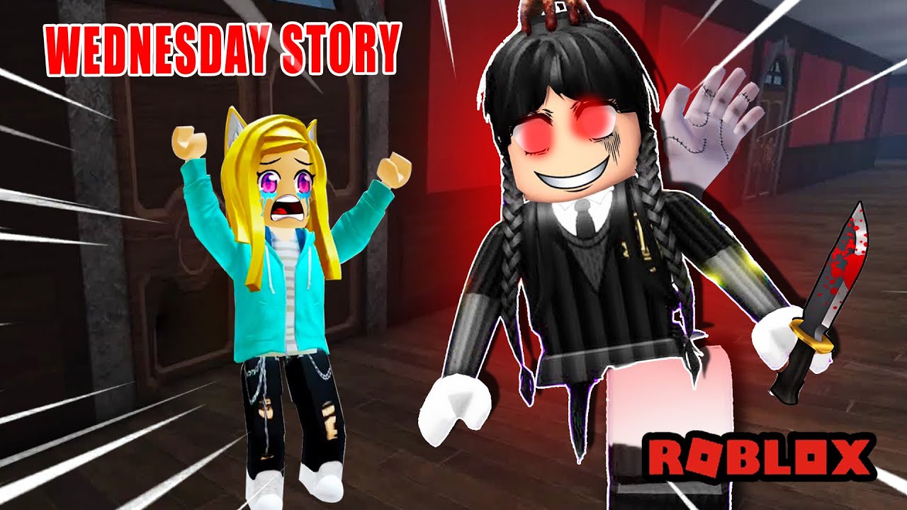 ROBLOX星期三的故事：性格怪癖的星期三，晚上居然帶我們去冒險！WEDNESDAY STORY!  | Roblox