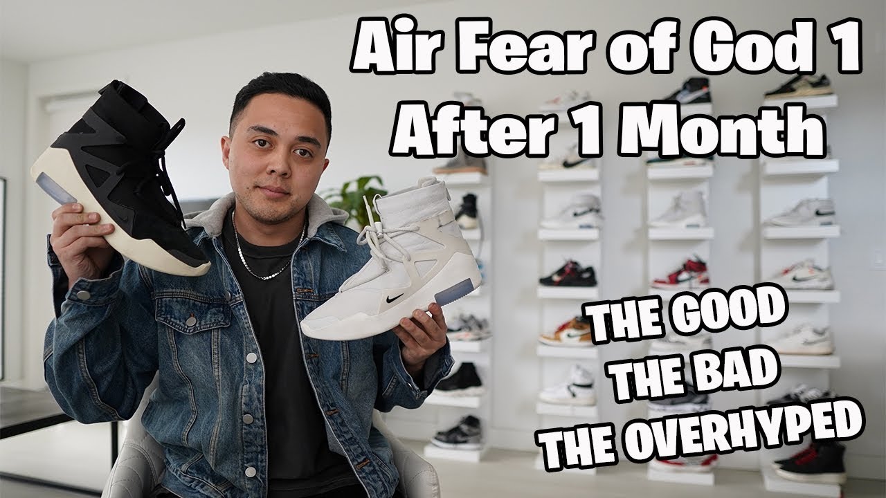 Nike Air Fear of God after 1 Month : THE GOOD, BAD and OVERHYPED