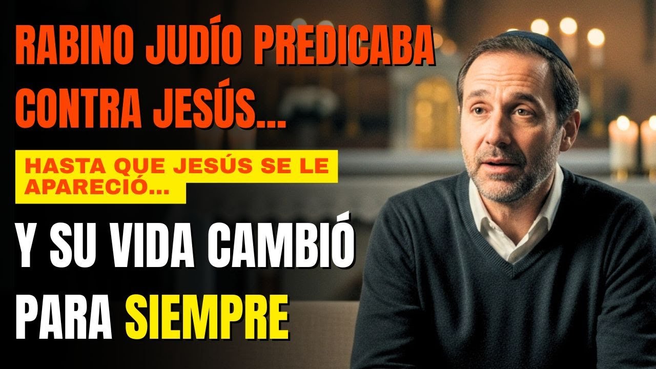 RABINO JUD&Iacute;O predicaba contra Jes&uacute;s &hellip; hasta que una visi&oacute;n lo detuvo &ndash; TESTIMONIO DE CONVERSI&Oacute;N