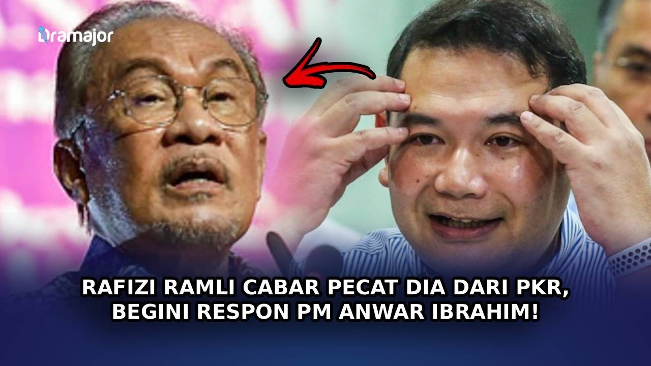 RAFIZI RAMLI Cabar Pecat Dia Dari PKR, Begini Respon PM Anwar Ibrahim!