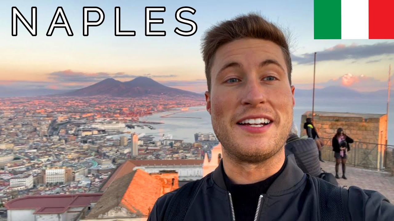 Napoli's BEST VIEW at Castel Sant'Elmo | Naples Italy Travel Vlog
