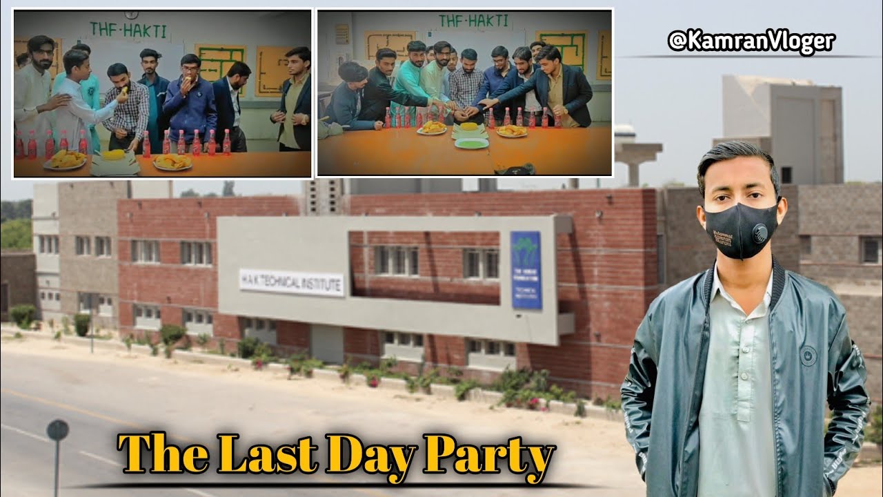 Last Day Party Celebrate In || The Hunar foundation || Tandoallahyar ||kamran Vlogs