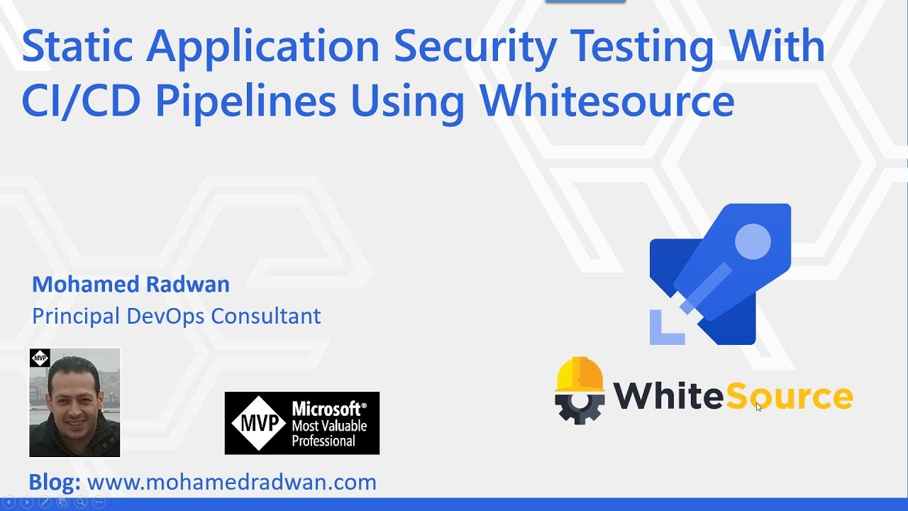 Static Application Security Testing With CICD Pipelines Using Whitesource