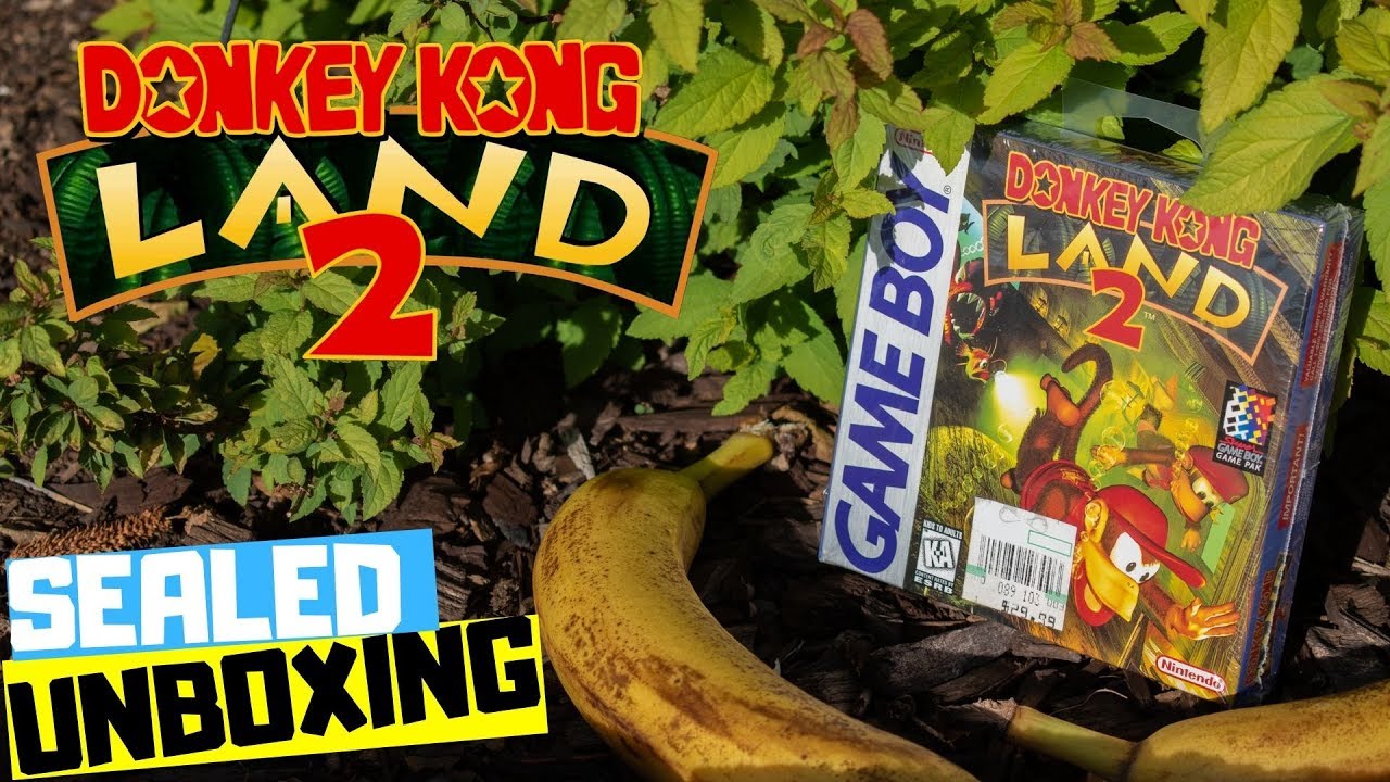 Opening a BRAND NEW Donkey Kong Land 2 for Gameboy - SEALED SUNDAYS