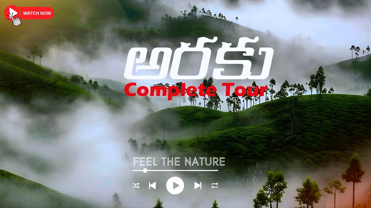 Araku Valley Trip in Telugu | Complete Travel Guide | Budget, Places & Resorts 🌿#araku #travel #fun