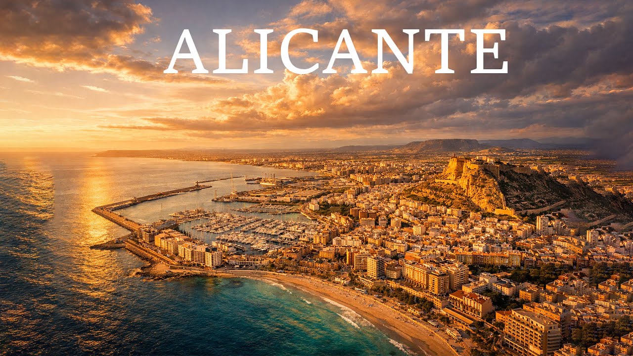 Alicante from Above 🇪🇸 | Cinematic Drone Footage 4K