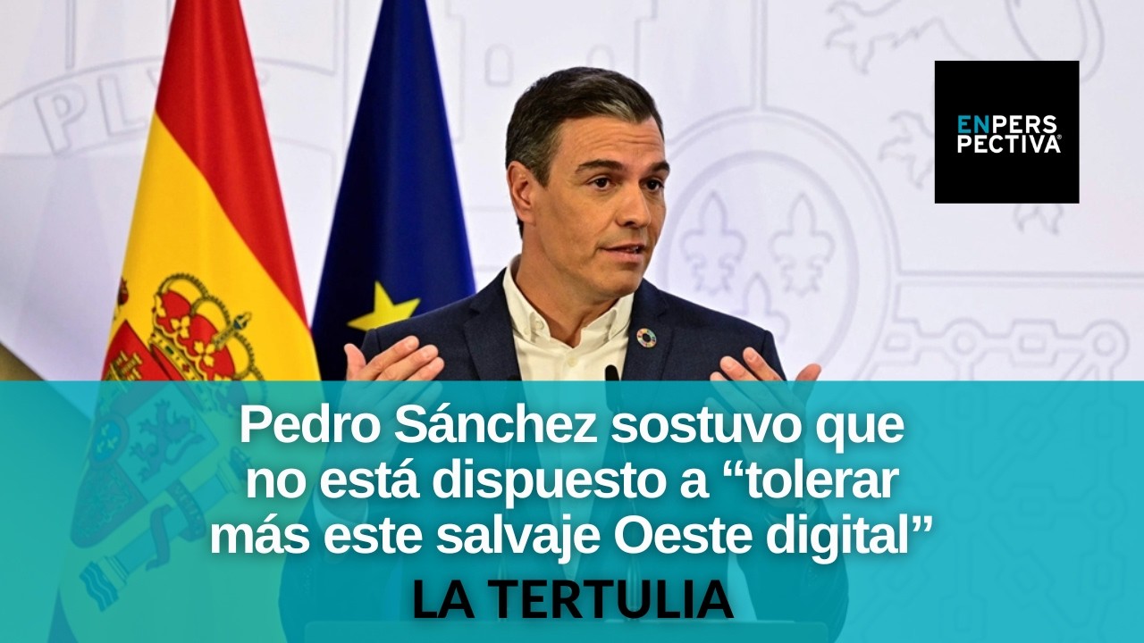 España: Pedro Sánchez anuncia medidas contra excesos en redes sociales