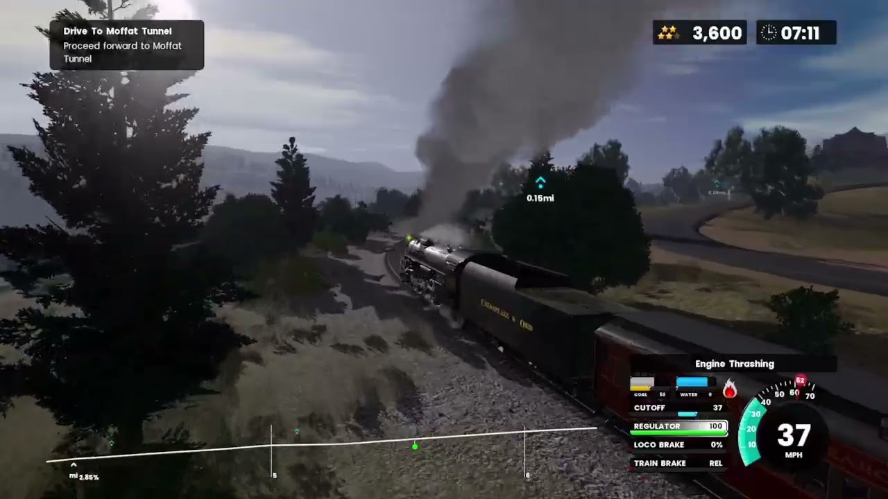 TrainZ sim world tour: session 4, Denver steam run