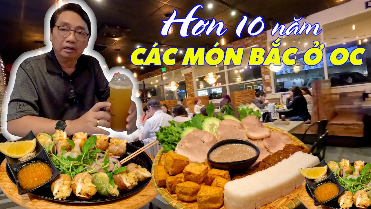 Bún đậu mắm tôm, Bún ép mới chịu nhe, Nhà hàng hơn 10 năm chuyên các món Bắc ở OC, Hà Nội Corner