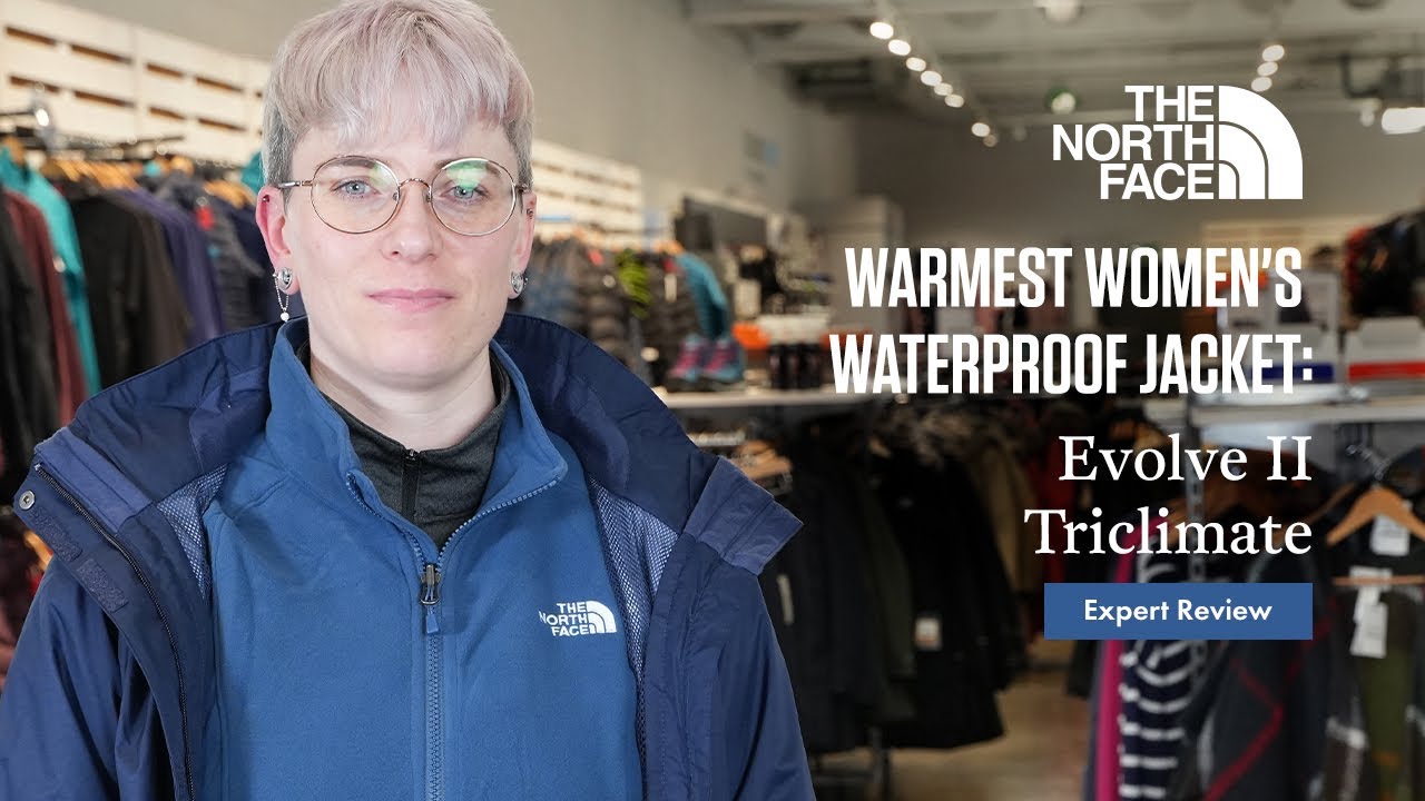 The Warmest 3in1 Waterproof Jacket - The North Face Womens Evolve II Triclimate Jacket - Expert