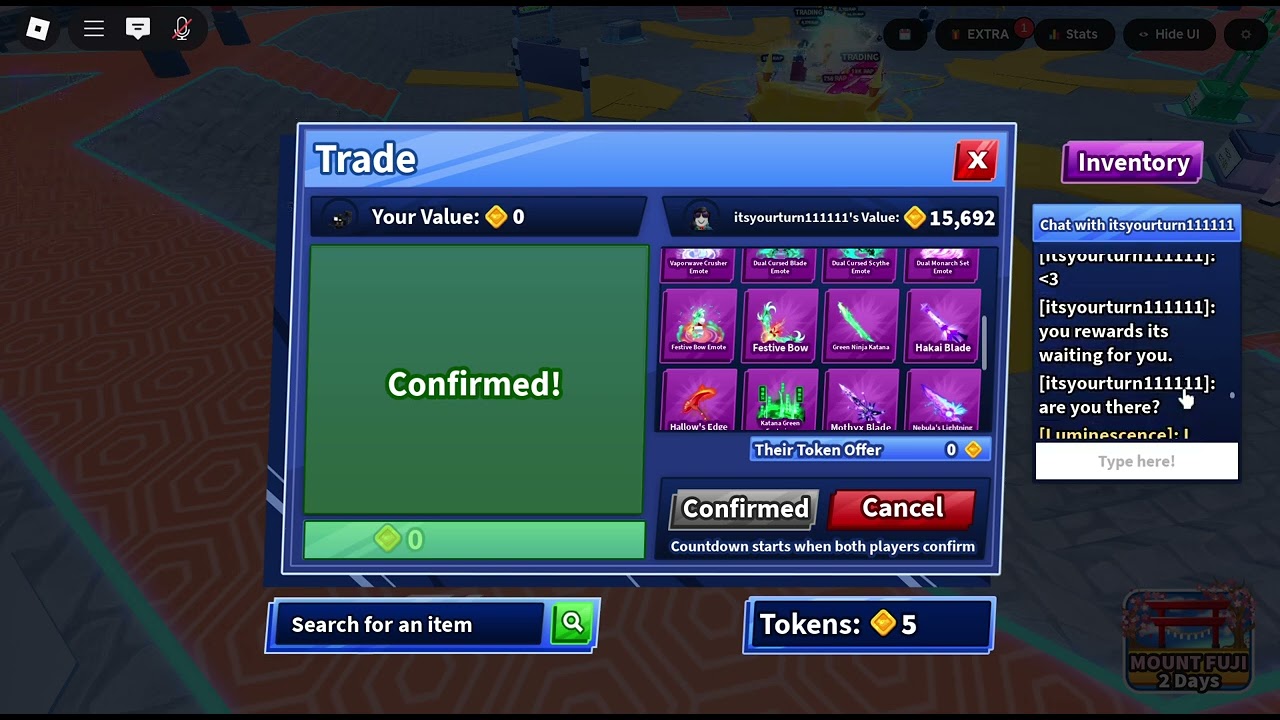 Scammers are getting out of hand these days... | Roblox Blade ball