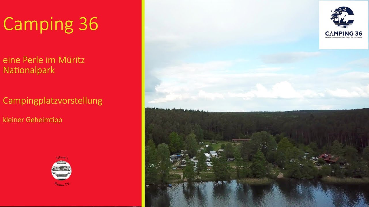 Eine Perle im Müritz Nationalpark, der Camping 36- Campingplatzvorstellung