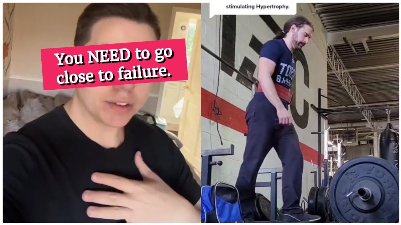You NEED To Go Close To Failure To Stimulate Hypertrophy? #fail #hypertrophy #fitness