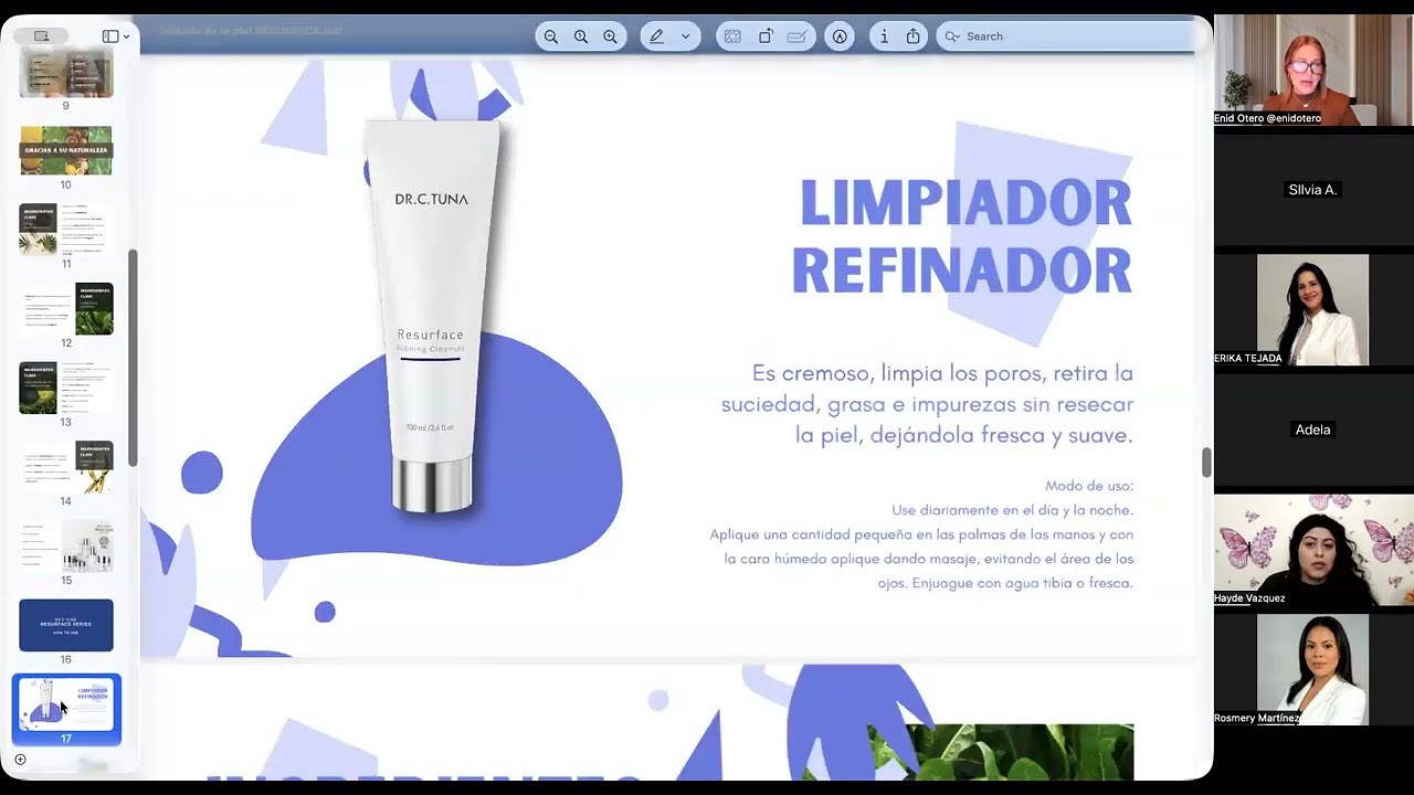 Capacitación de Linea de Resurface