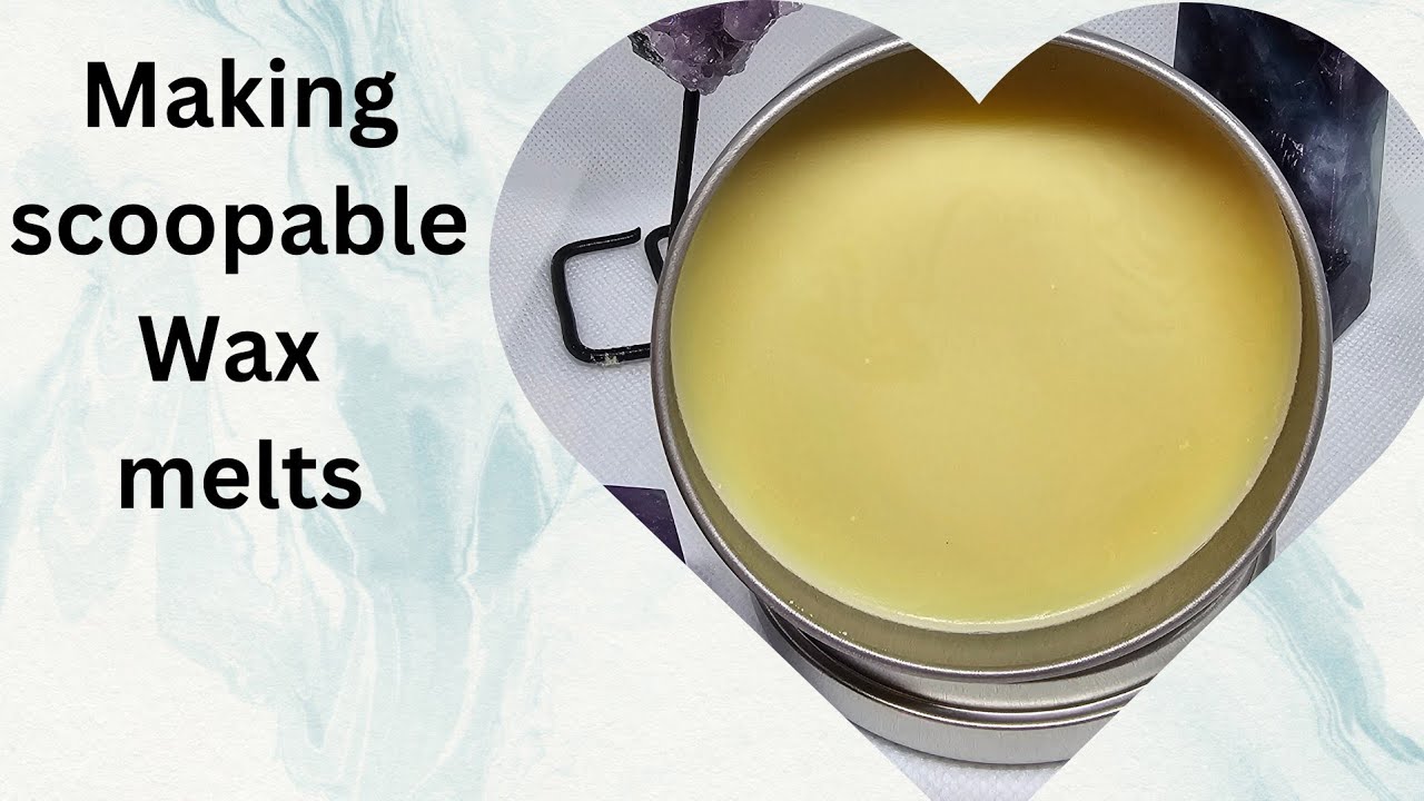 Making scoopable wax melts