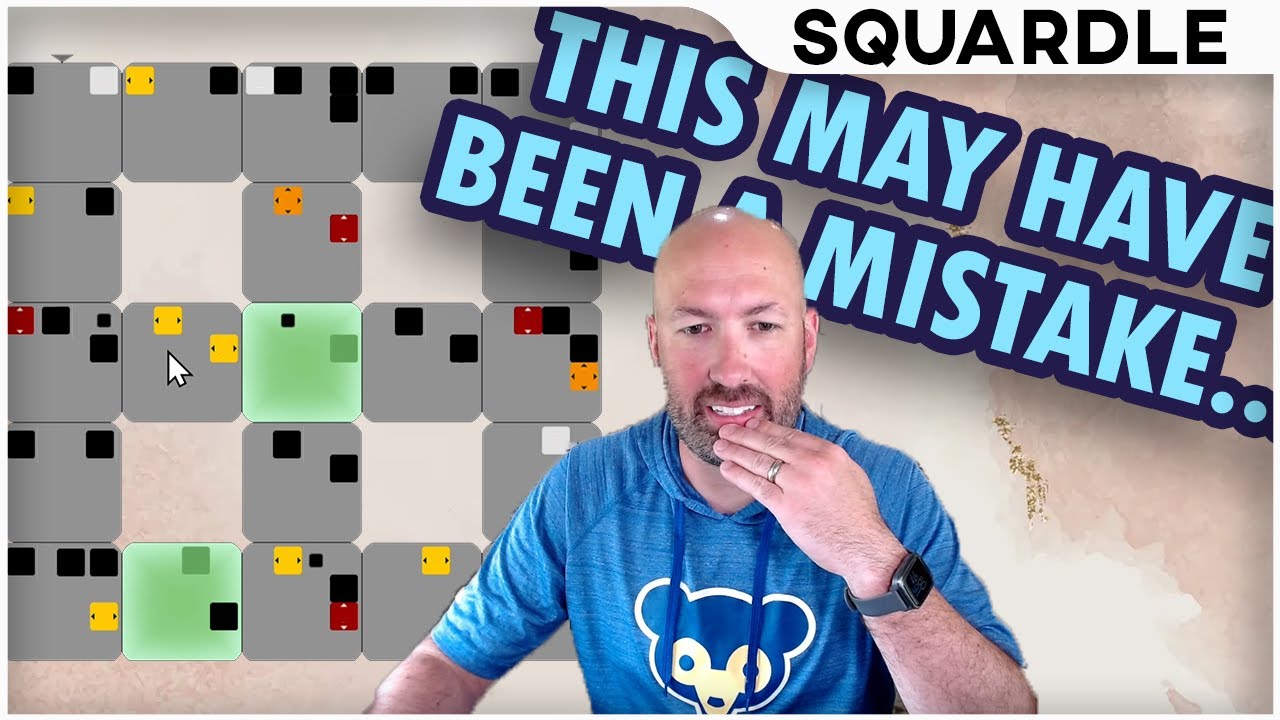 I've never seen so many BLACK LETTERS on a Squardle!!