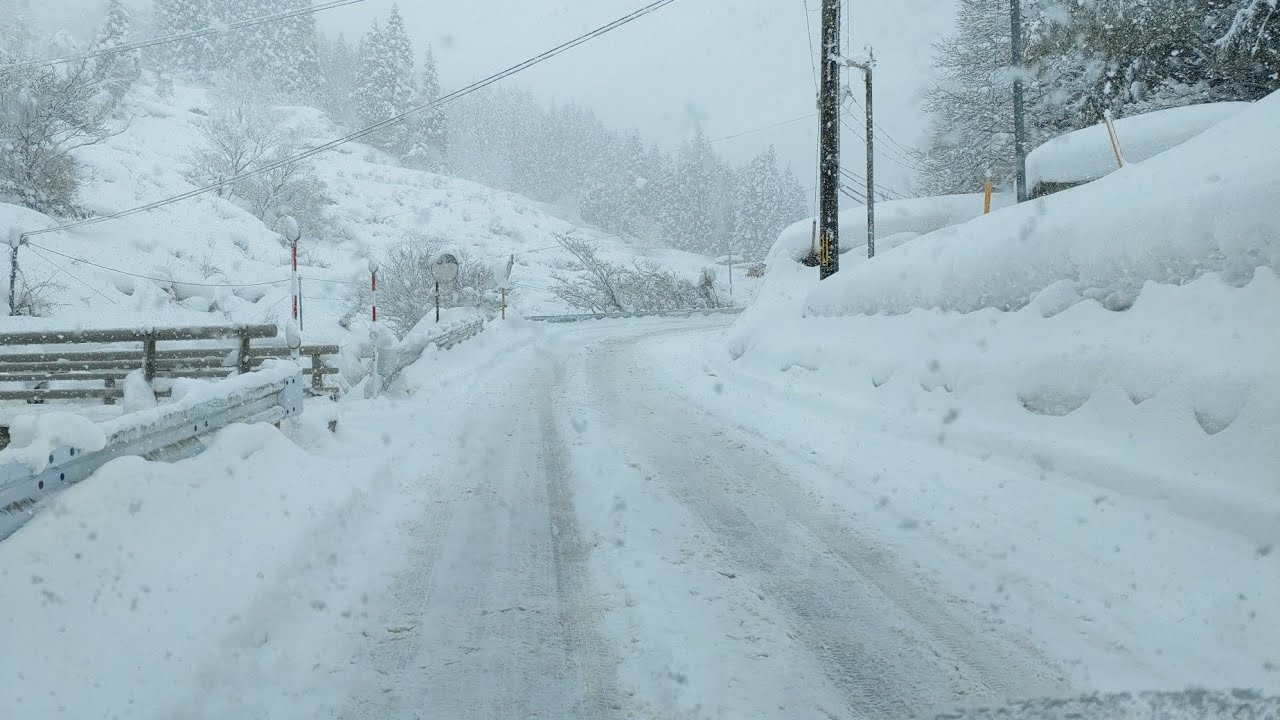 2駆はキツいぞ！ハチ北高原スキー場の峠道！【前半】2月22日土曜日12時18分〜