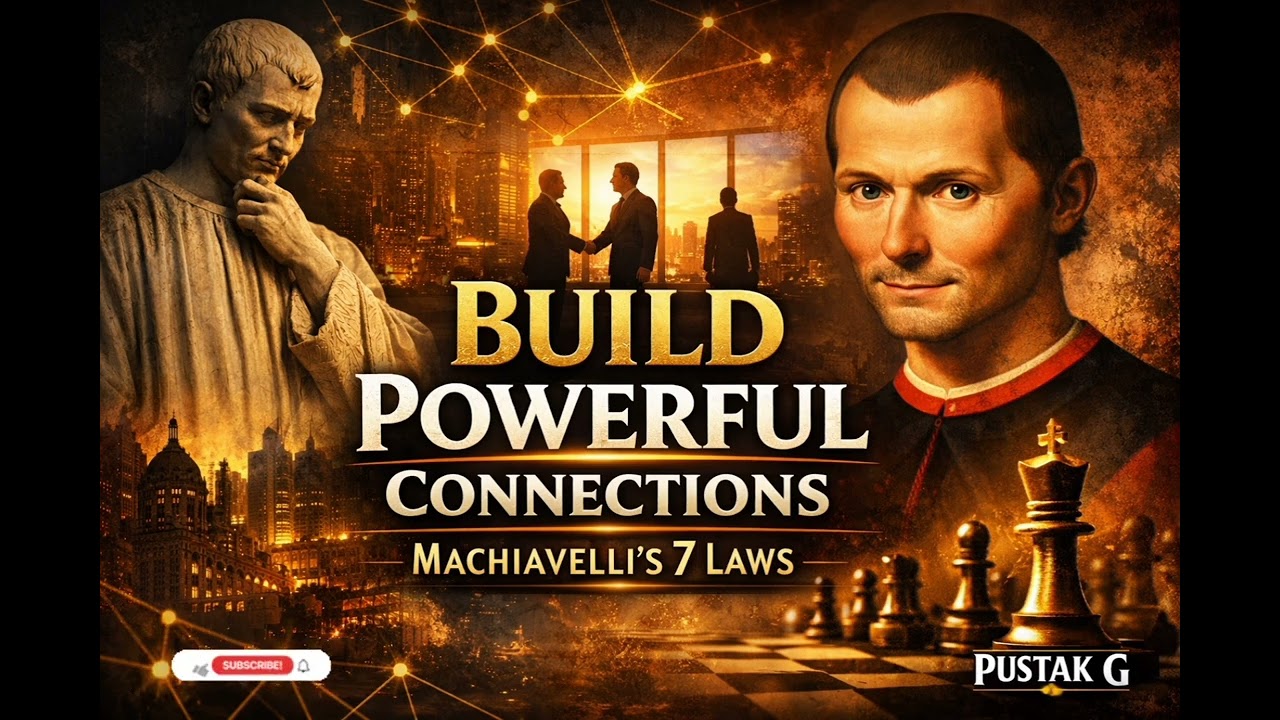 How to Build Powerful Connections – Machiavelli’s 7 Laws of Strategic Networking | Pustak G
