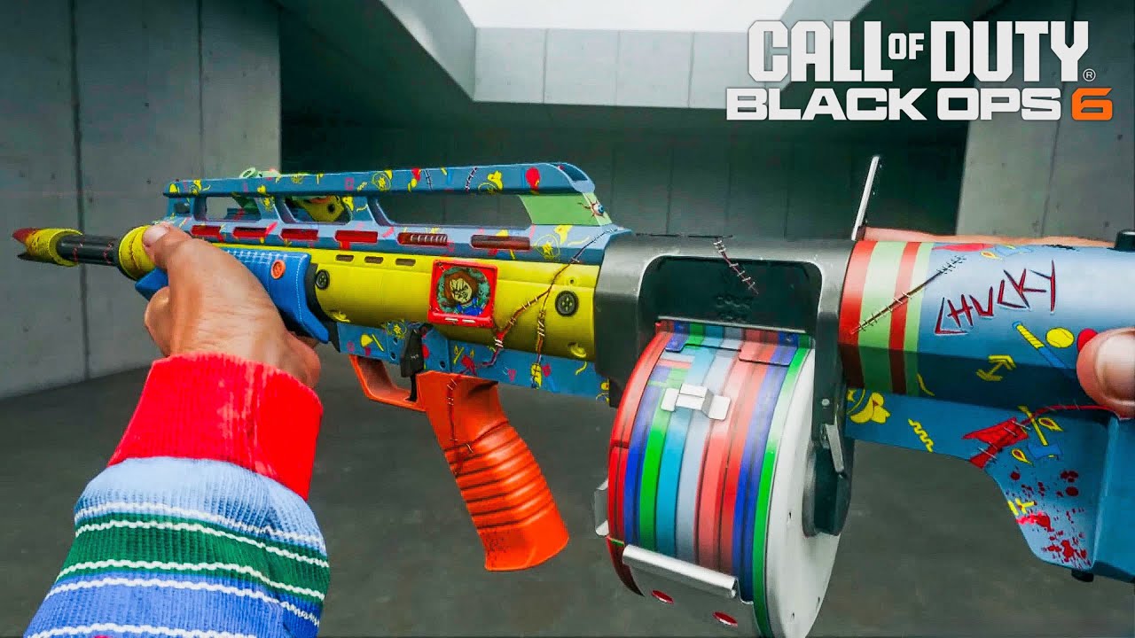 BO6 See You In Hell Gun Screen &ndash; Chucky Event Rewards & Blueprints Showcase | Black Ops 6