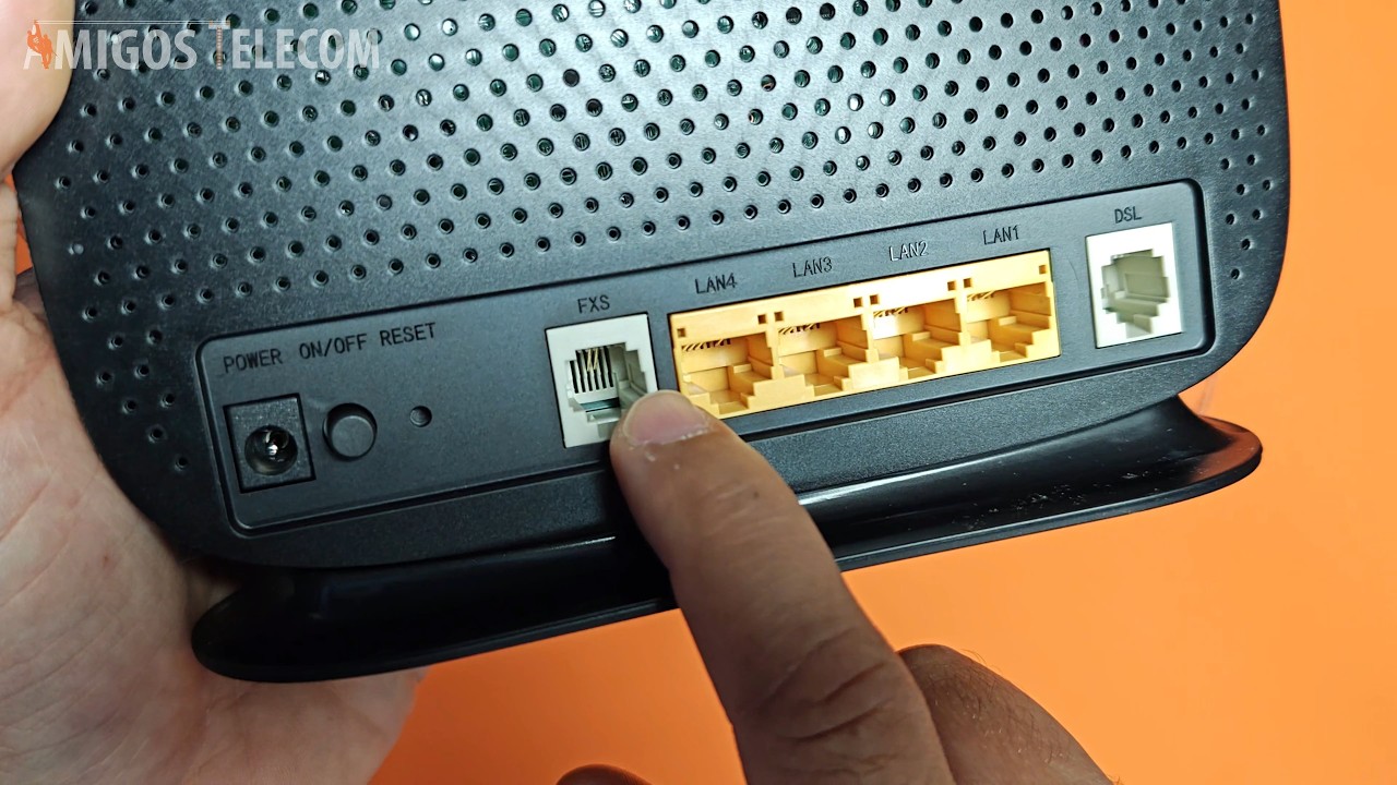 Roteador com Saída FXS de telefone para VoIP TP-Link TD-VG5611