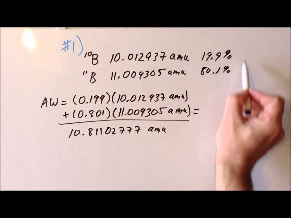 Isotopic abundance (copper, boron) problems