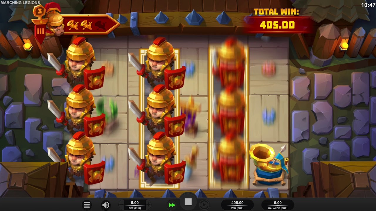 Marching Legions Bonus Feature (Relax Gaming)