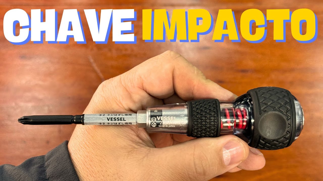 CHAVE DE IMPACTO MANUAL JAPONESA VESSEL