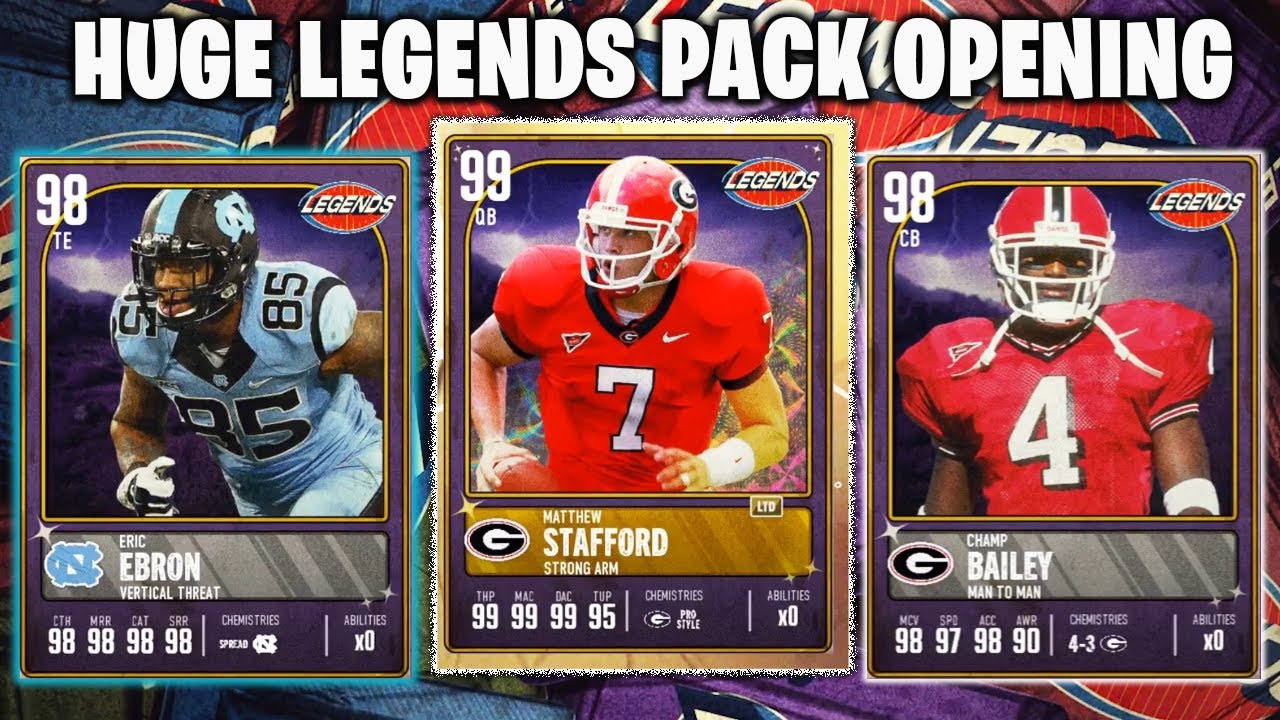 IT TOOK 1 PACK! HUGE PACK OPENING FOR NEW LEGENDS! CFB 25!