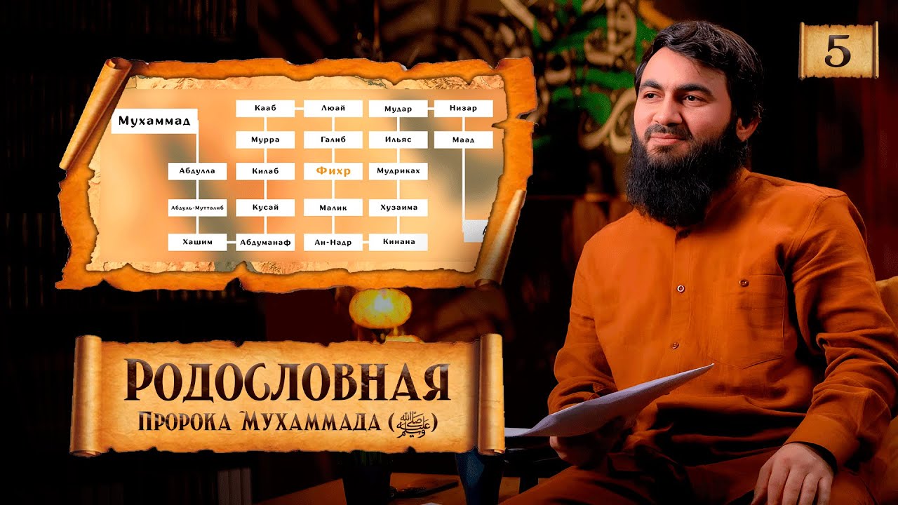 { 5 } Родословная Пророка Мухаммада (ﷺ) | Юсуф Берхудар | Сира Пророка Мухаммада (ﷺ)