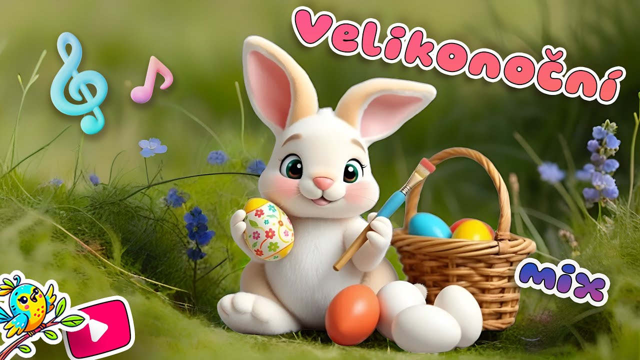 Velikonoční písničky pro děti 🐣 O jaru, zvířátkách a tradicích | MIX