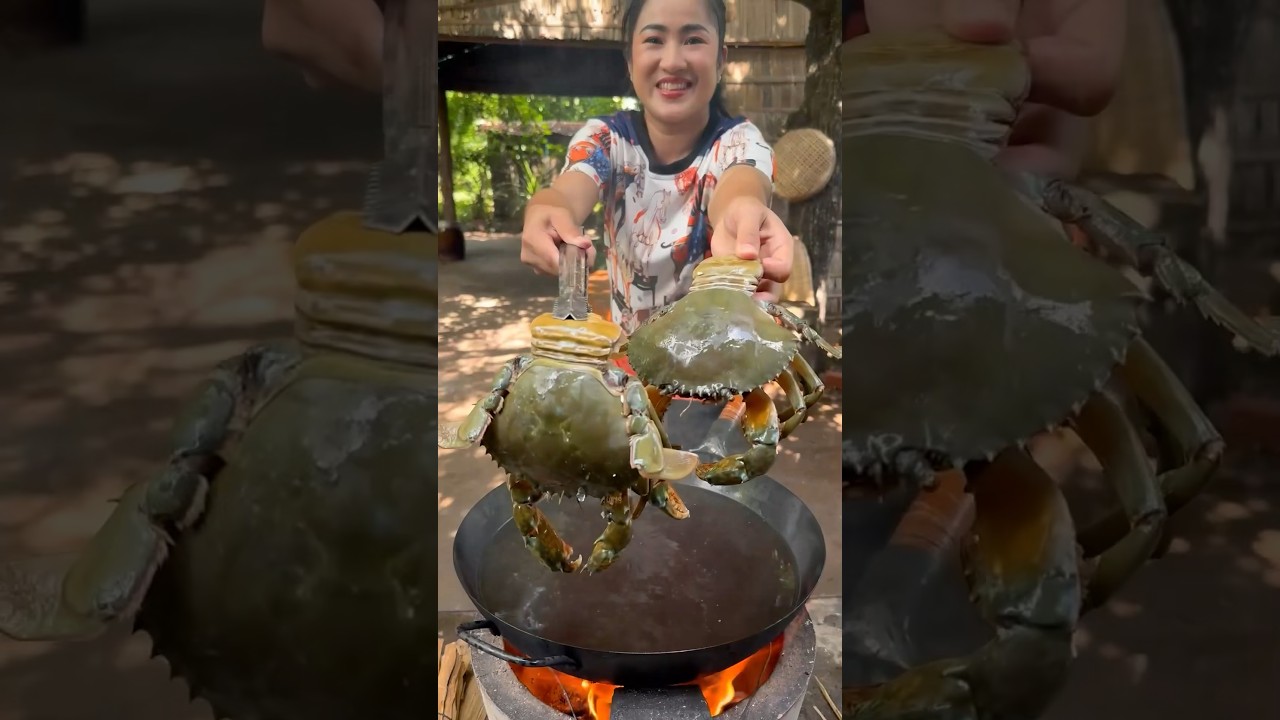 Yummy Mud crabs cooking with unique style