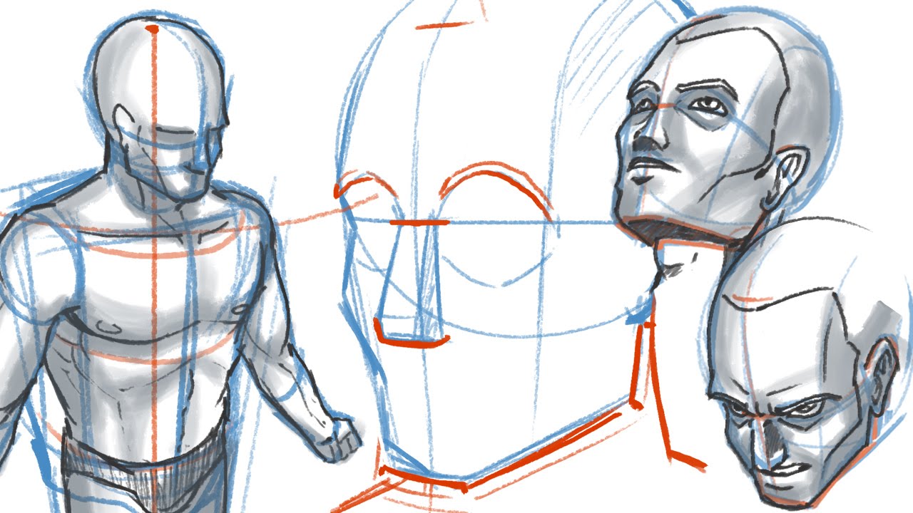How to Draw People on Difficult Angles