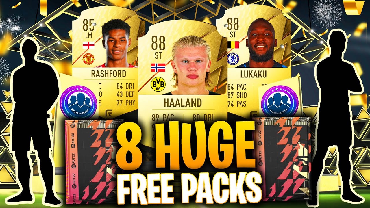HOW TO GET 8 FREE 100K AND 50K PACKS FIFA 22! FIFA 22 TRADING METHODS!