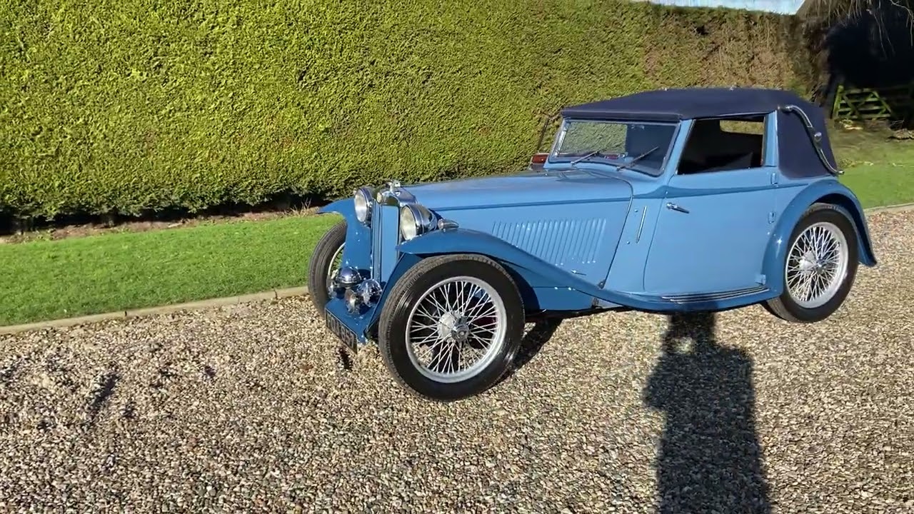 MG TA Tickford. Very rare car in beautiful condition