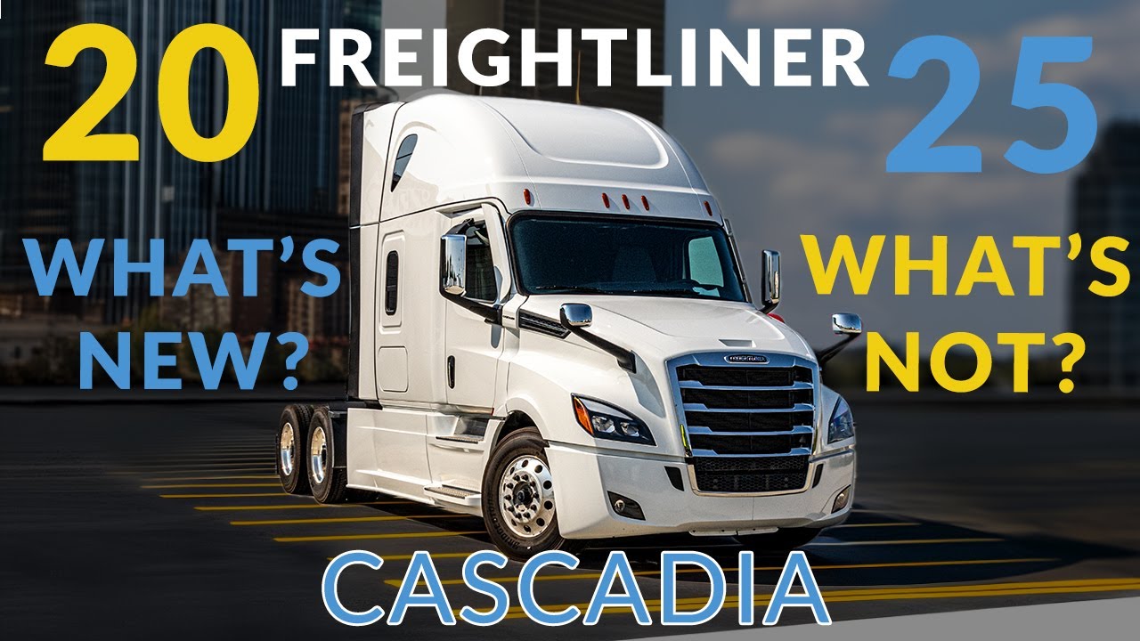 Вот что вам нужно знать о Freightliner Cascadia 2025 года