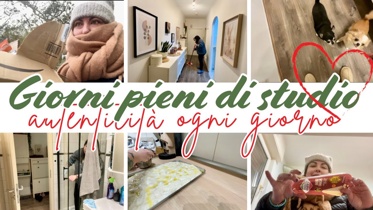 giorni impegnativi/ non ho più l’età/ spesa lidl/ faccio la pizza bianca/ vita quotidiana 