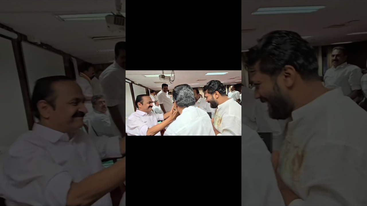 Equally for leaders, the public, and party workers #vdsatheesan #shafiparambil #pcvishnunath